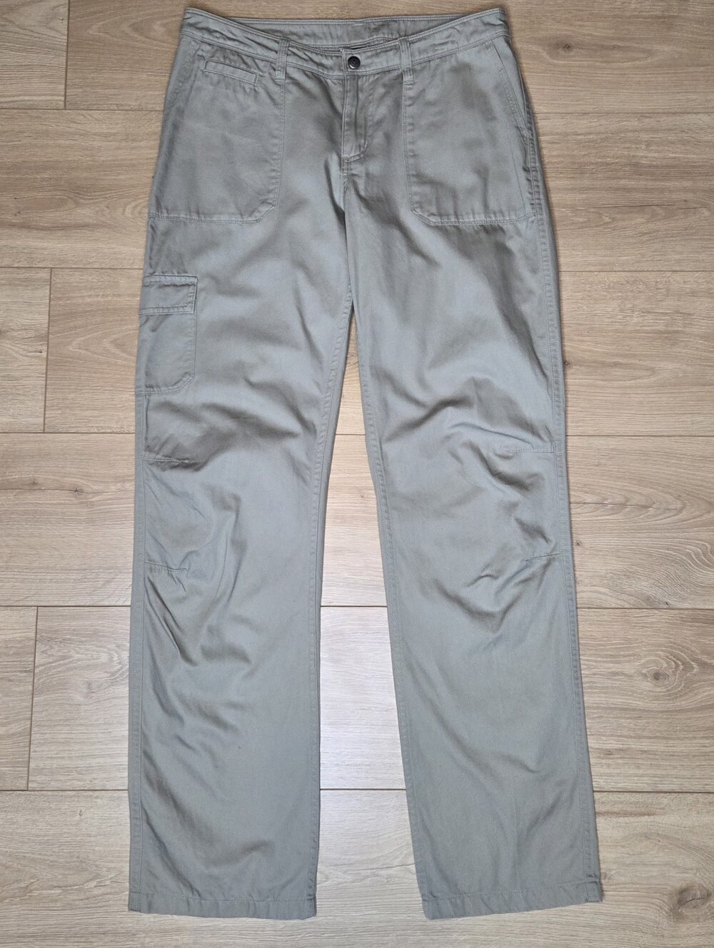 Patagonia Organic Cotton Cargo Pants Utility Hiking Outdoor Sage Green Women's 6